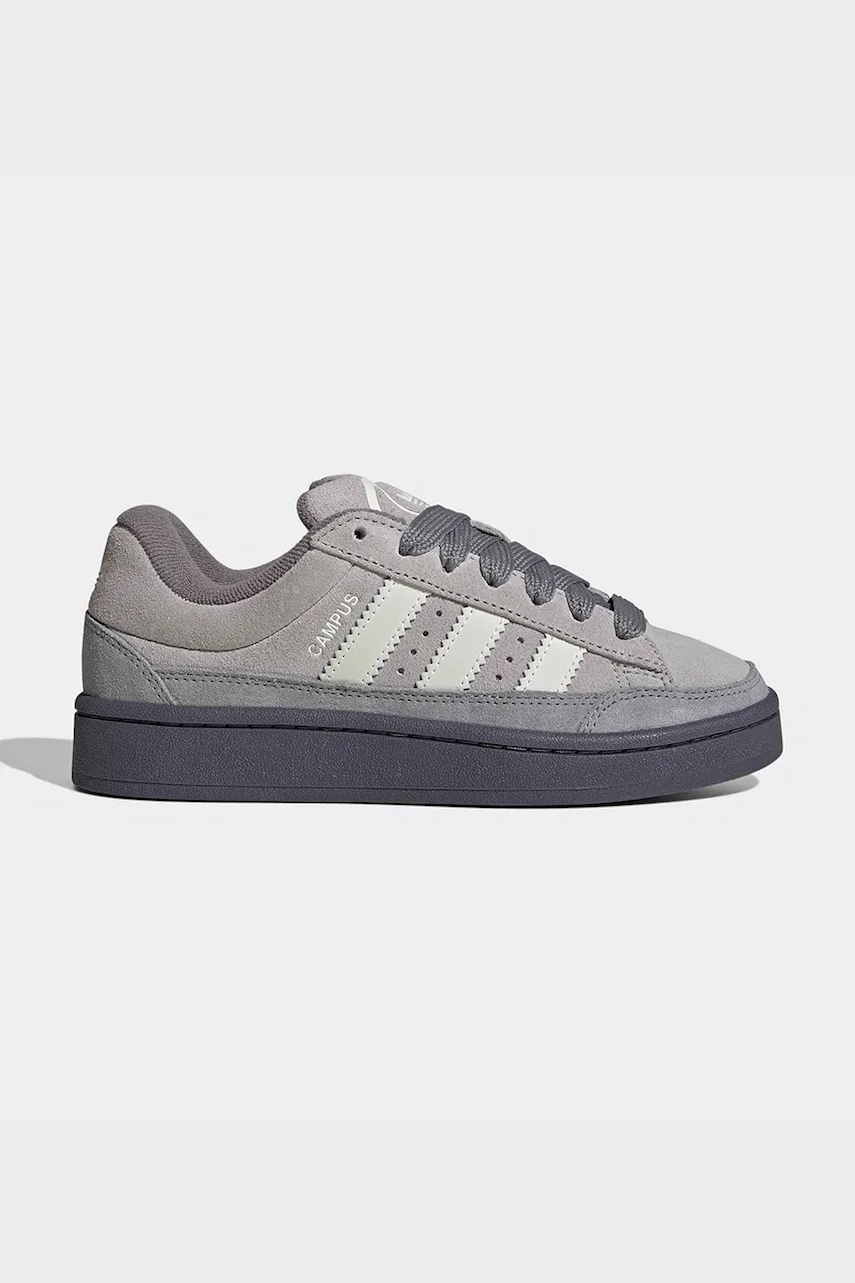 adidas Originals sneakers pentru copii CAMPUS ST culoarea gri, KI8735