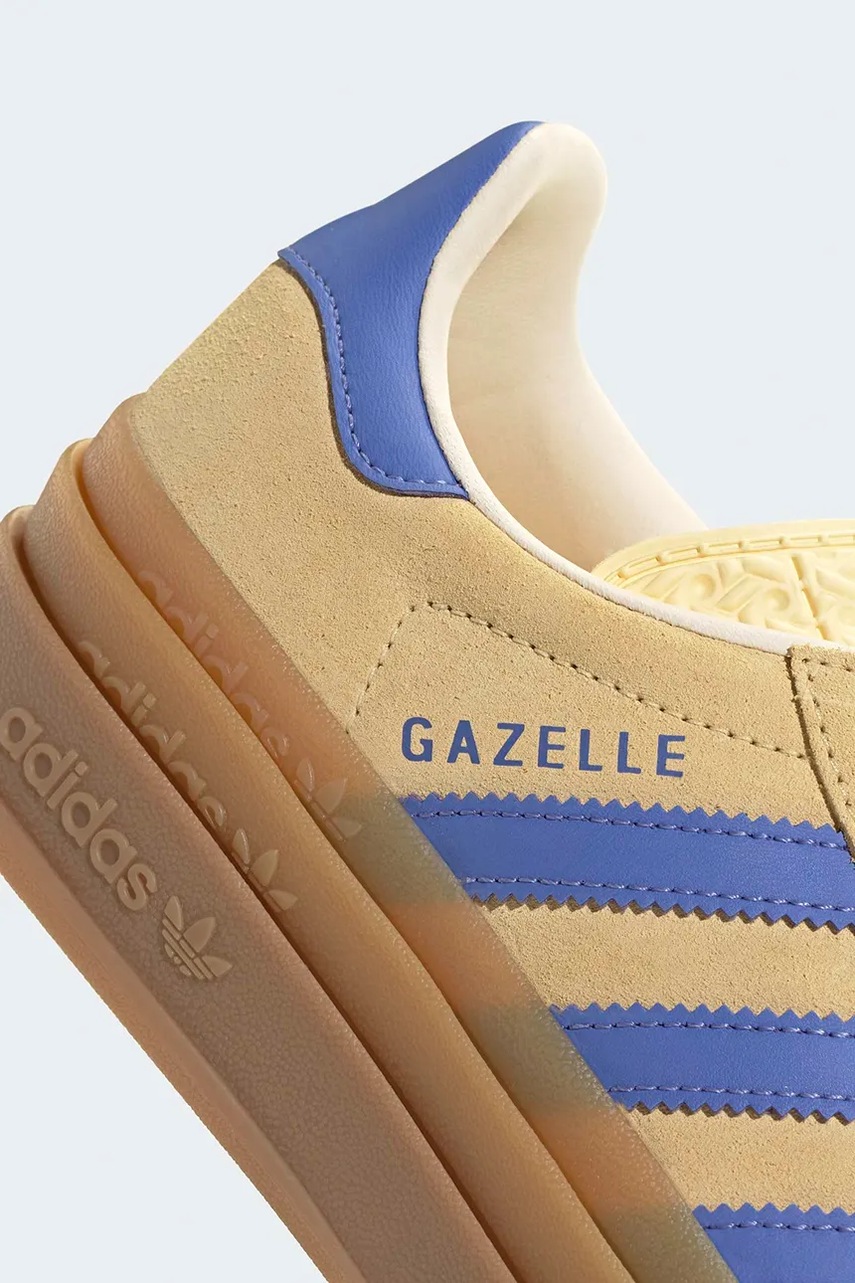 Dětské semišové tenisky adidas Originals GAZELLE BOLD (obrázek 8)