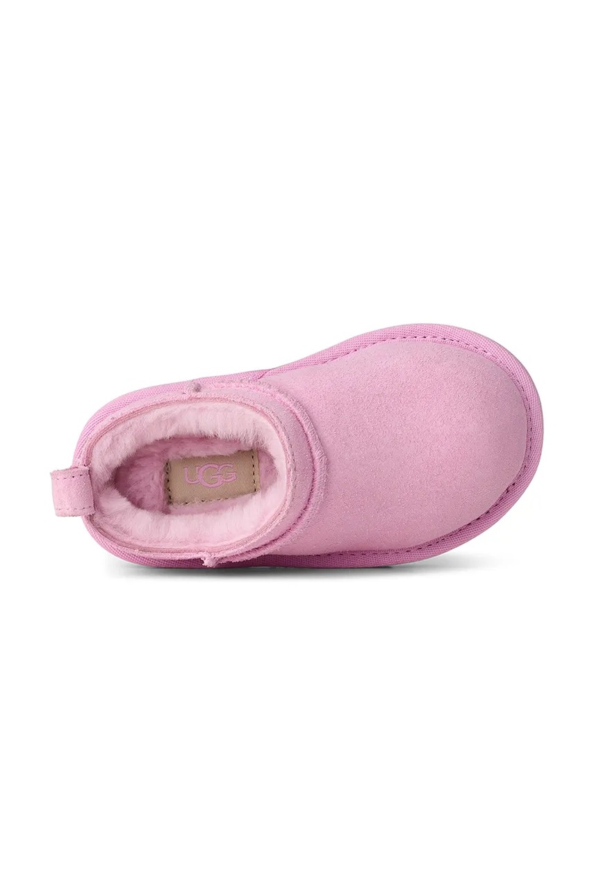 Παιδικές χειμερινές μπότες σουέτ UGG CLASSIC MICRO φωτογραφία