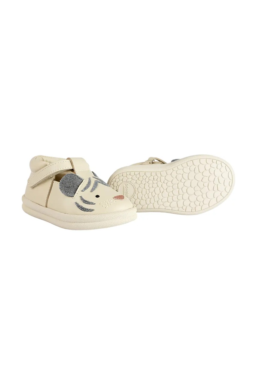 Дитячі шкіряні туфлі Donsje Zazo Special Shoes White Tiger