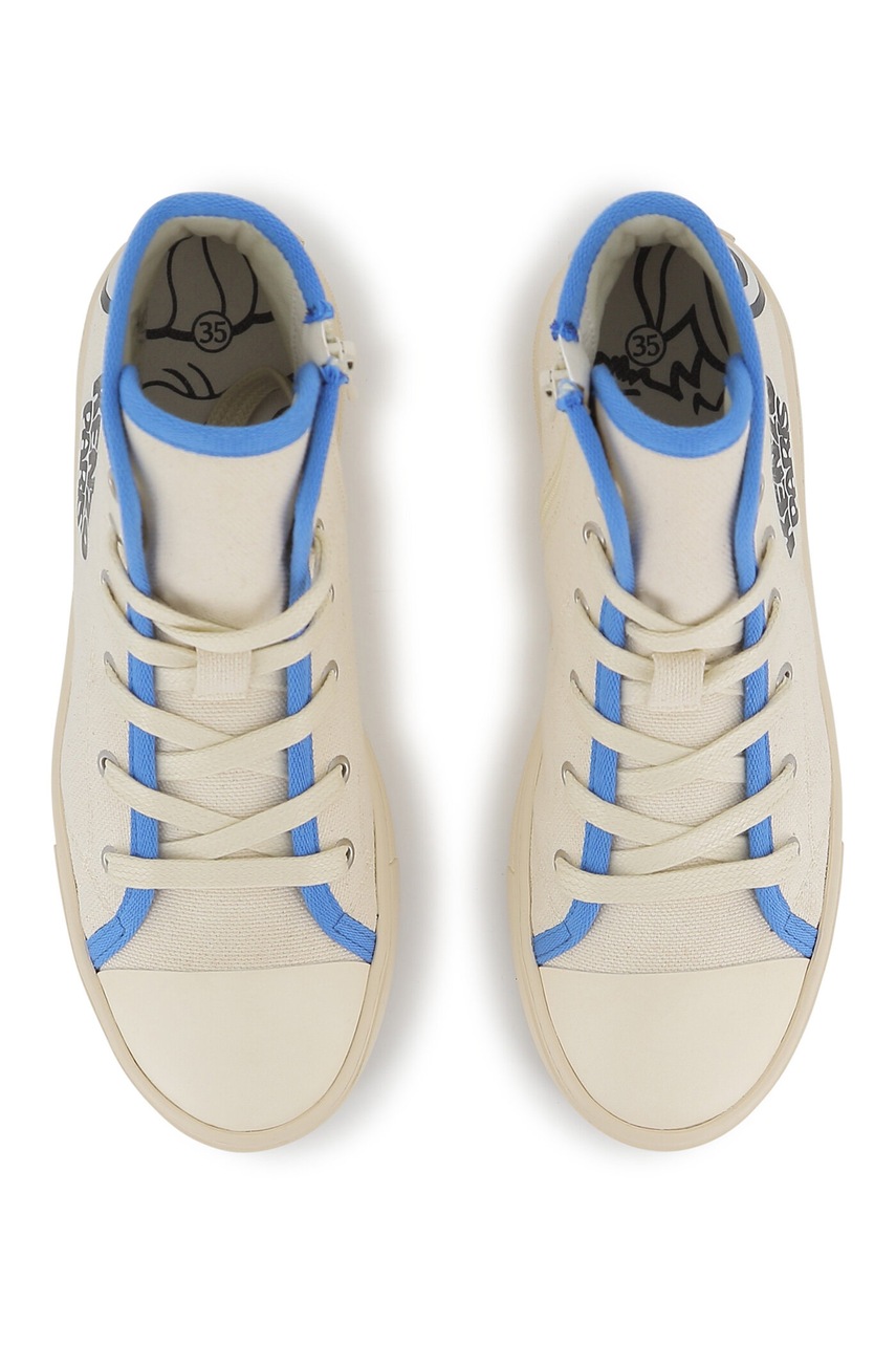 Παιδικά πάνινα παπούτσια Kenzo Kids φωτογραφία