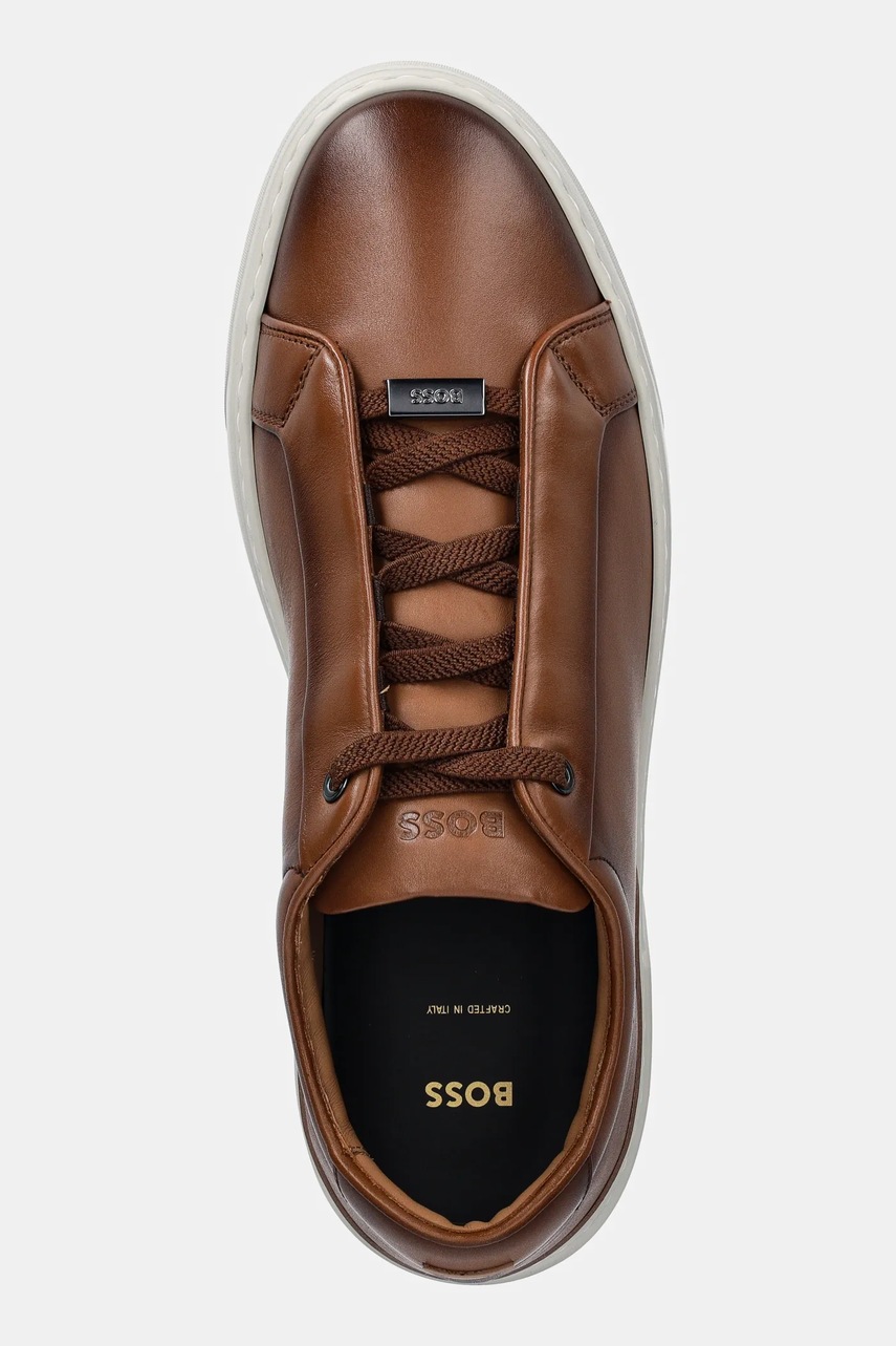 Kožené tenisky BOSS Gary (obrázek 4)
