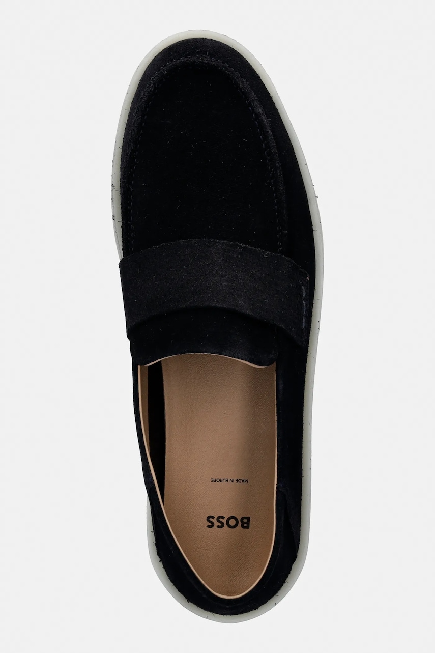 Semišové mokasíny BOSS Randal