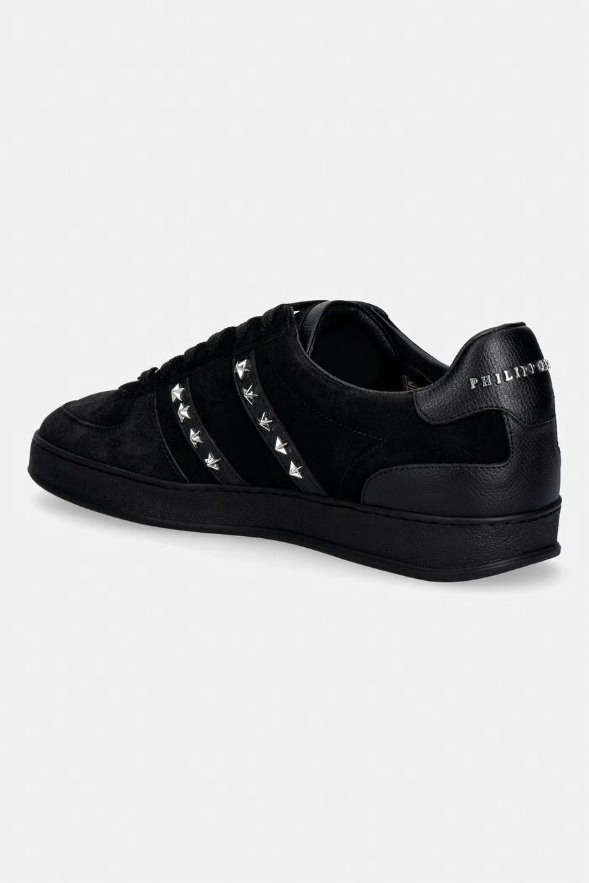 Semišové tenisky Philipp Plein Low-Top Retro Rebel (obrázek 3)