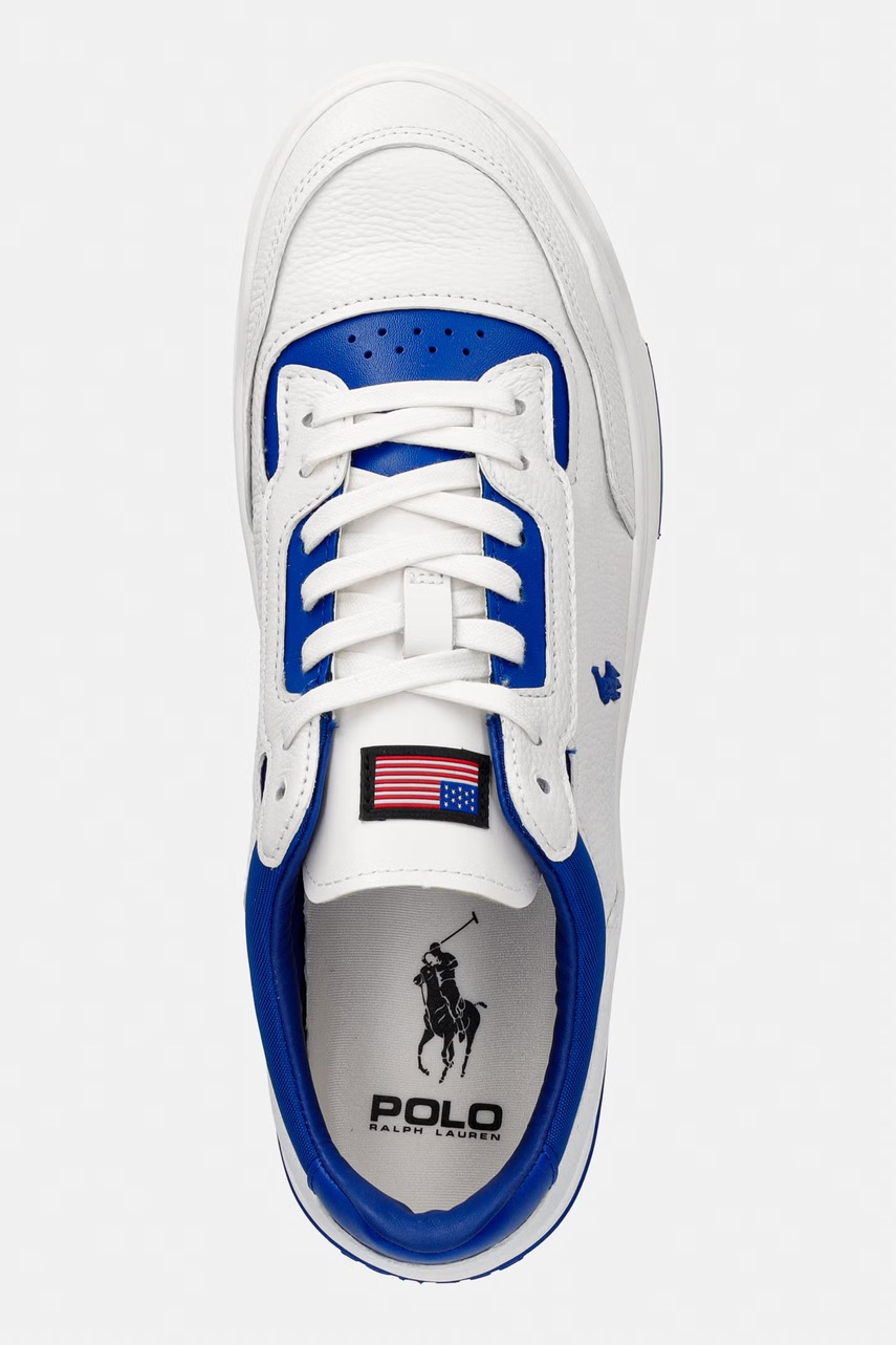 Polo Ralph Lauren Kenmare sneakers boty pánské kožené (obrázek 4)