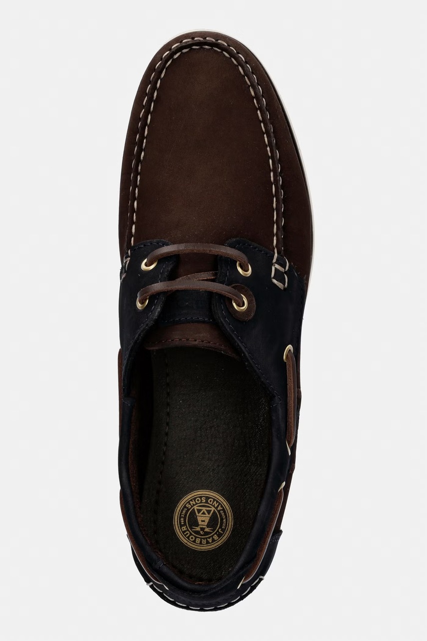 Barbour mokasíny pánské nubukové Wake (obrázek 4)