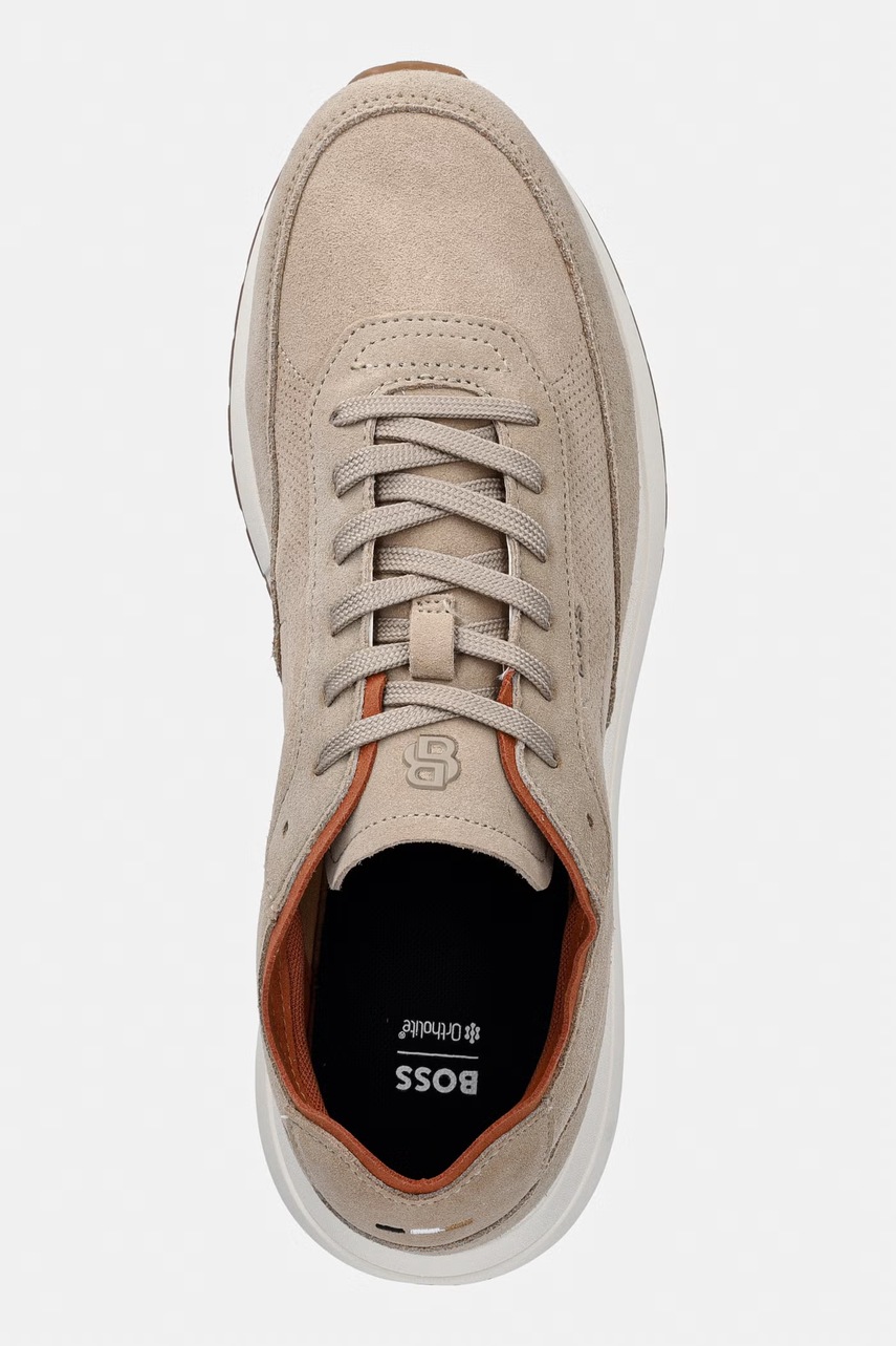 Semišové tenisky BOSS Vinston (obrázek 4)