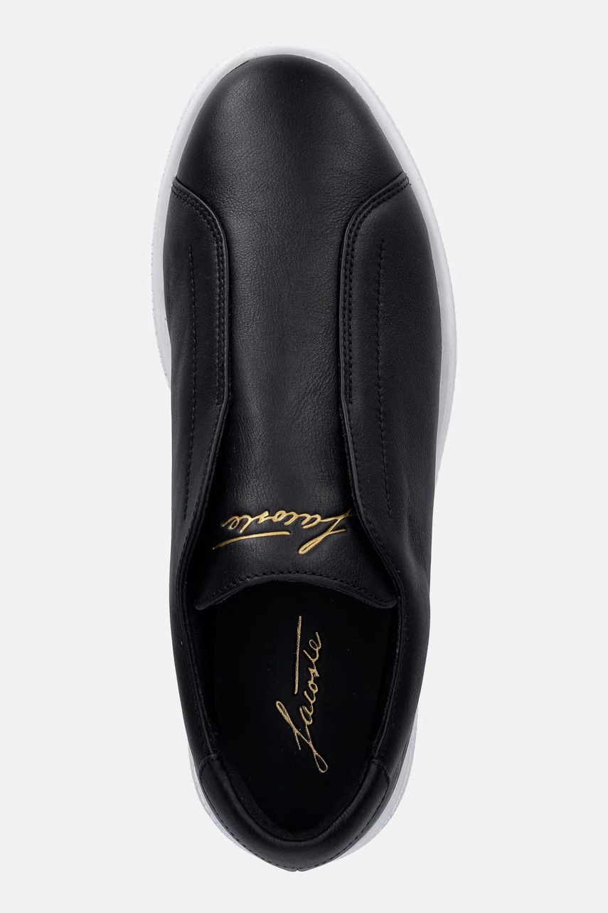 Lacoste Men Linecourt Slip-On sneakers boty pánské kožené (obrázek 4)