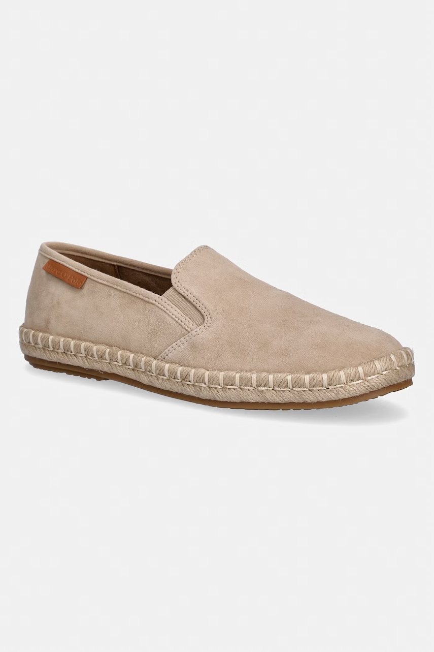 Marc O'Polo espadrile pentru bărbați, din piele întoarsă Jerry 1B