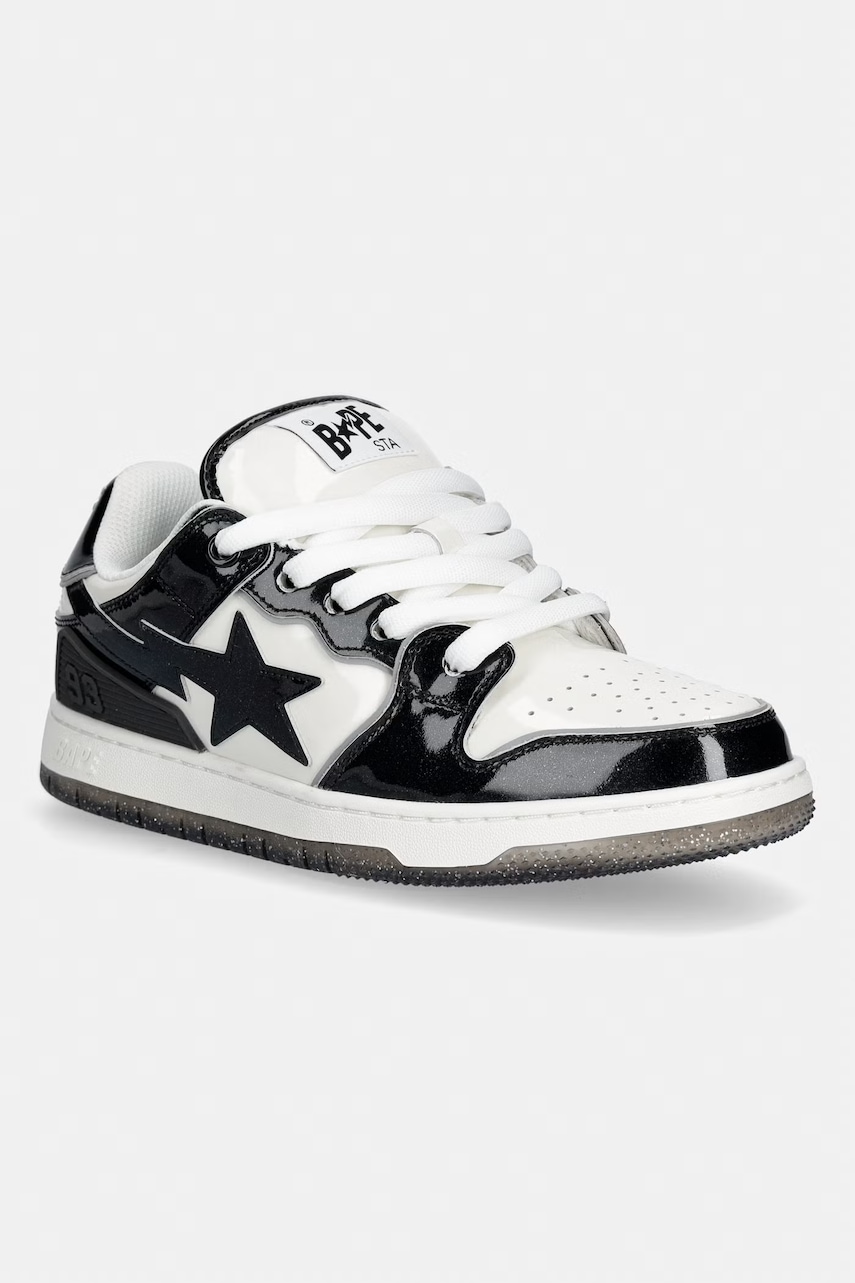 A Bathing Ape SK8 STA BOLD #1 sneakersy męskie skórzane
