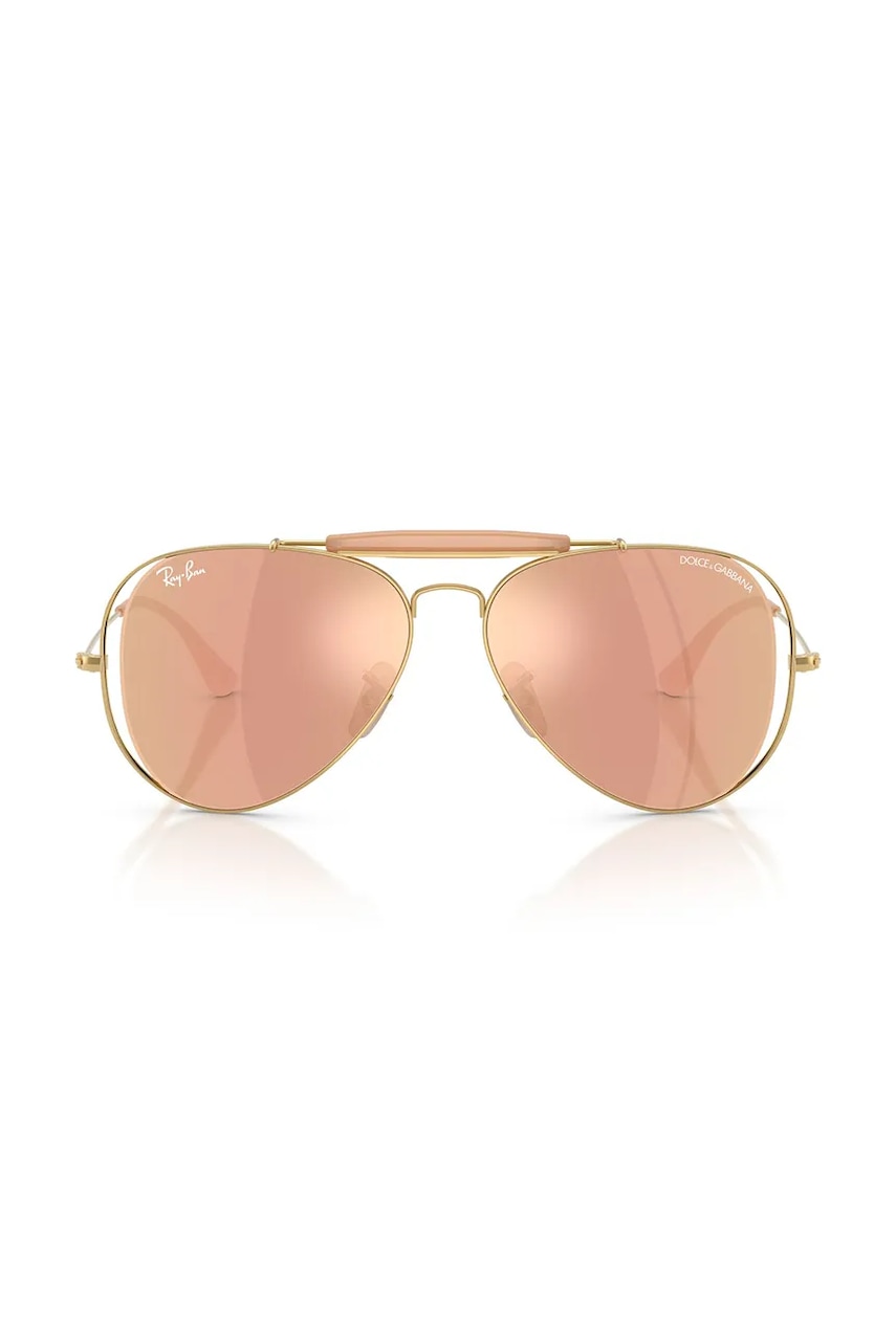 Ray-Ban slnečné okuliare pilot dámske RAY-BAN X DOLCE&GABBANA