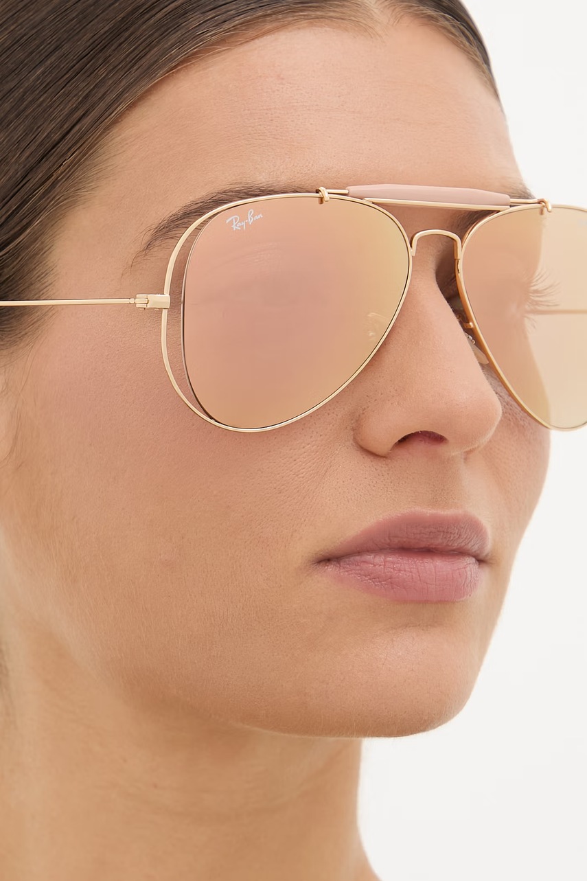 Ray-Ban slnečné okuliare pilot dámske RAY-BAN X DOLCE&GABBANA