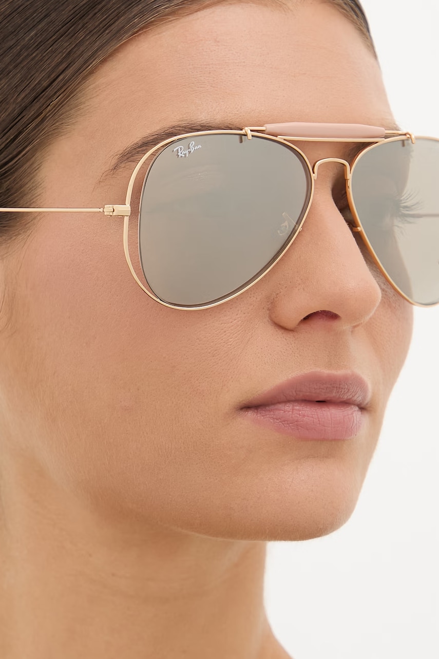 Ray-Ban slnečné okuliare pilot dámske RAY-BAN X DOLCE&GABBANA