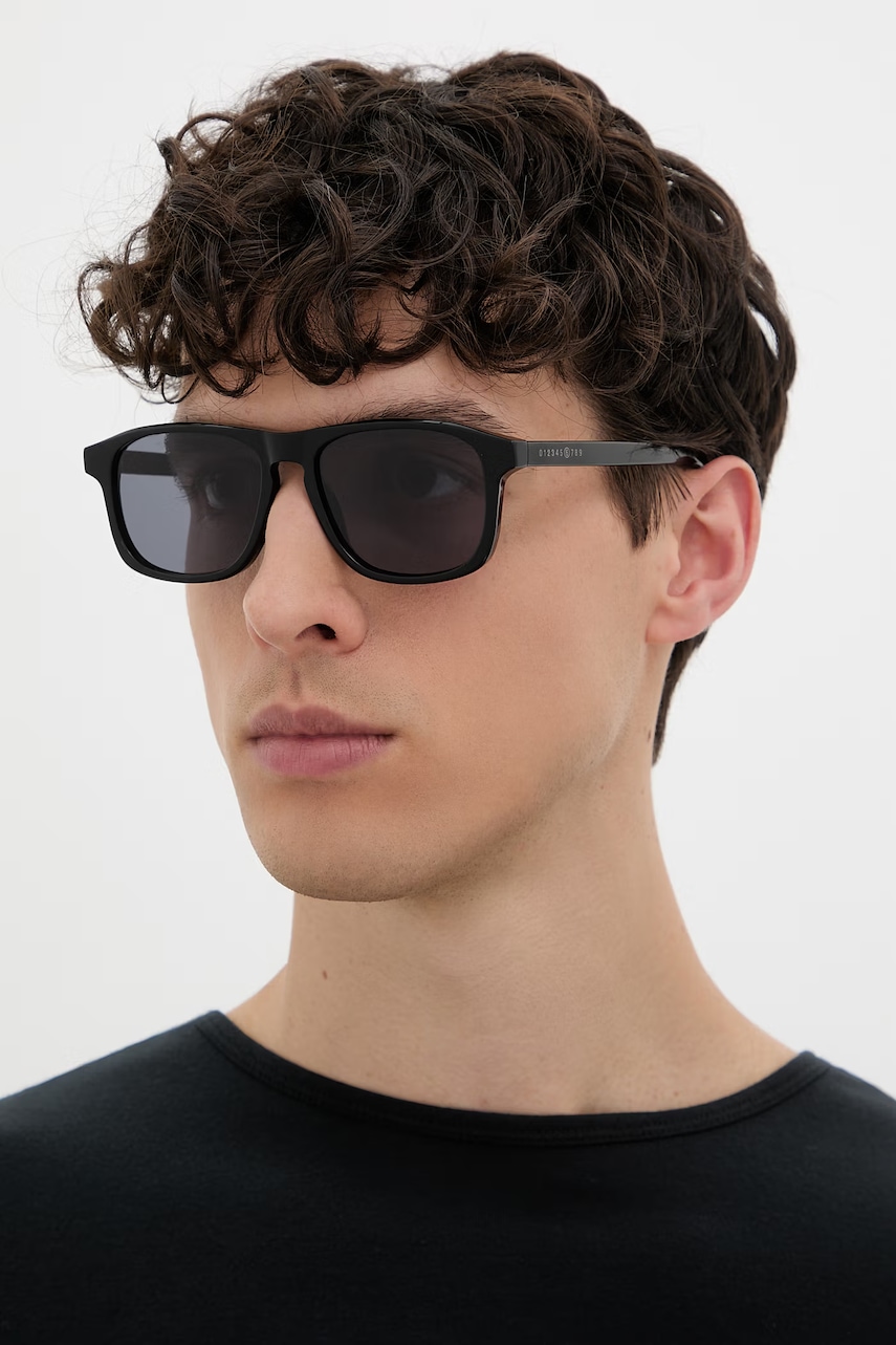 MM6 Maison Margiela slnečné okuliare LUNETTES 8 NOIR