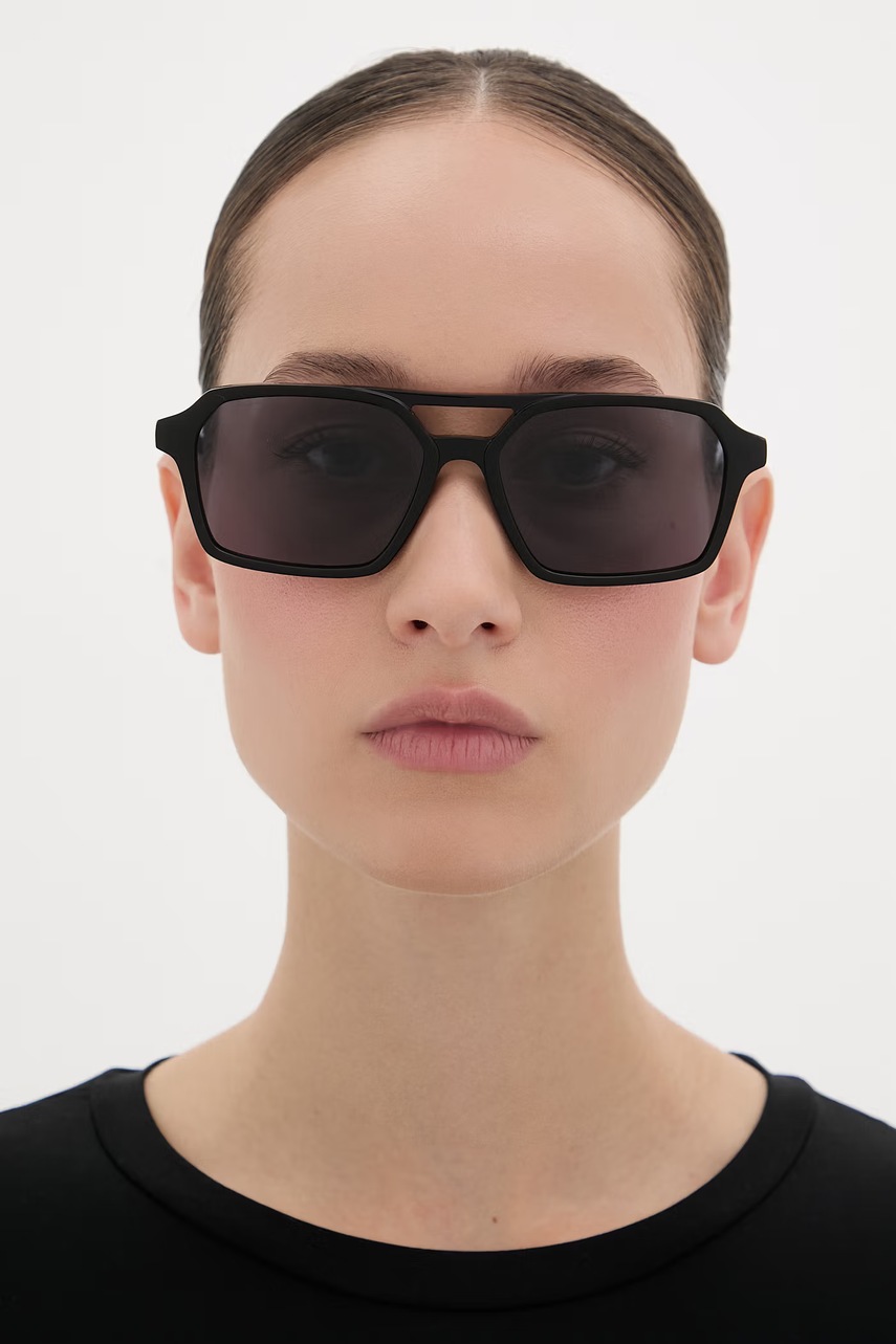 MM6 Maison Margiela slnečné okuliare LUNETTES 7 NOIR