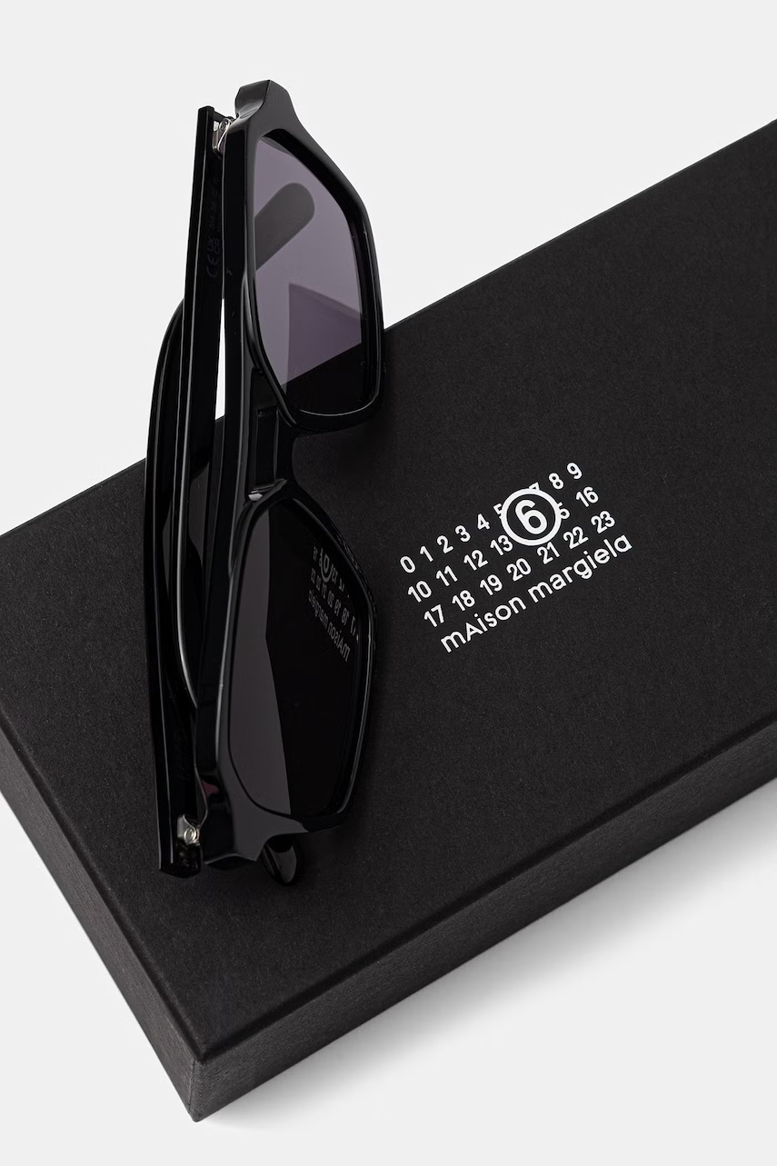 MM6 Maison Margiela slnečné okuliare LUNETTES 7 NOIR
