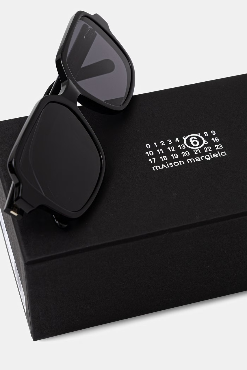 MM6 Maison Margiela slnečné okuliare LUNETTES 4 NOIR