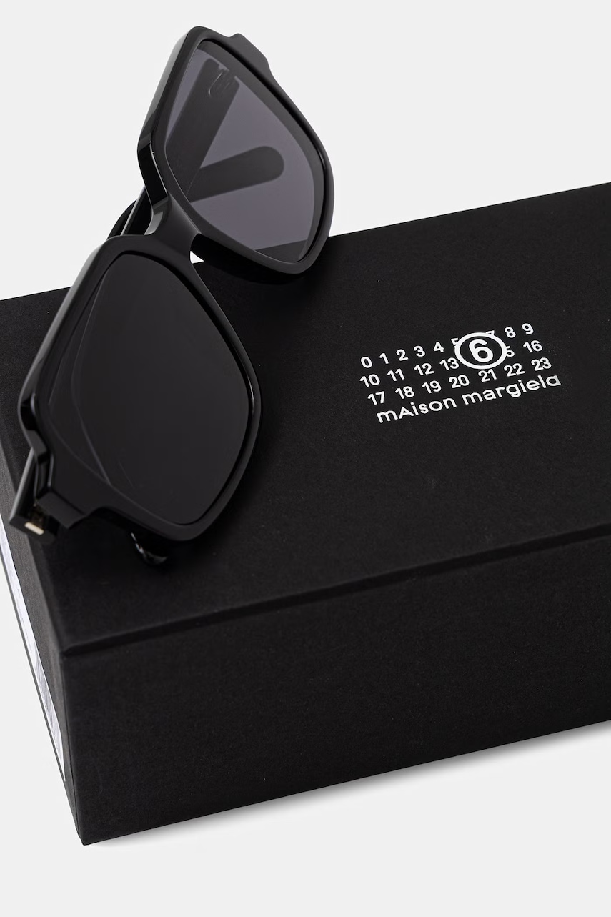 MM6 Maison Margiela slnečné okuliare LUNETTES 4 NOIR