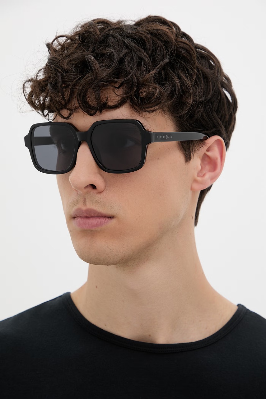 MM6 Maison Margiela slnečné okuliare LUNETTES 4 NOIR