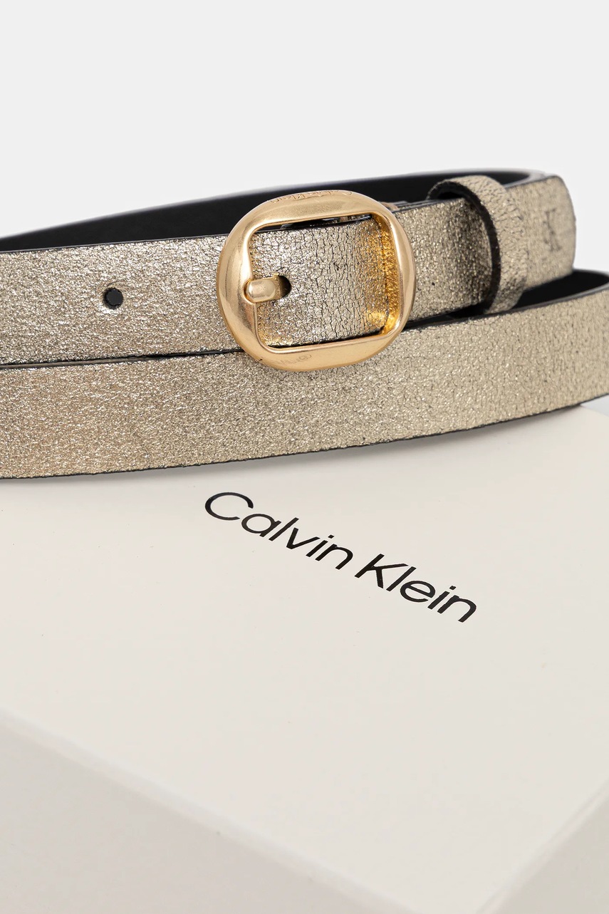 Kožený opasok Calvin Klein