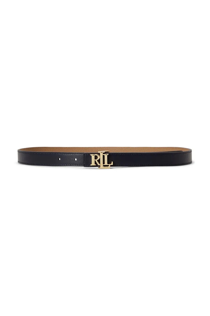 Lauren Ralph Lauren ζώνη διπλής όψης γυναικεία δερμάτινη
