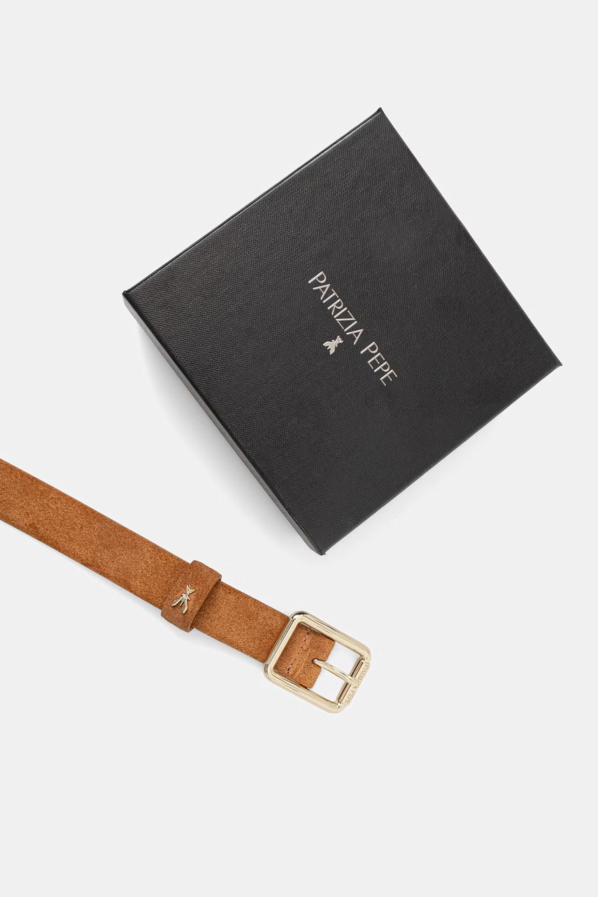 Semišový pásek Patrizia Pepe (obrázek 3)
