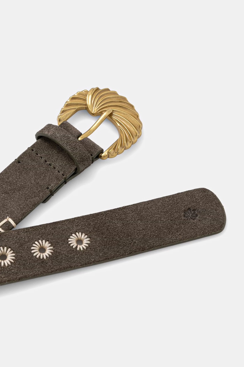 Semišový pásek Hoss Intropia