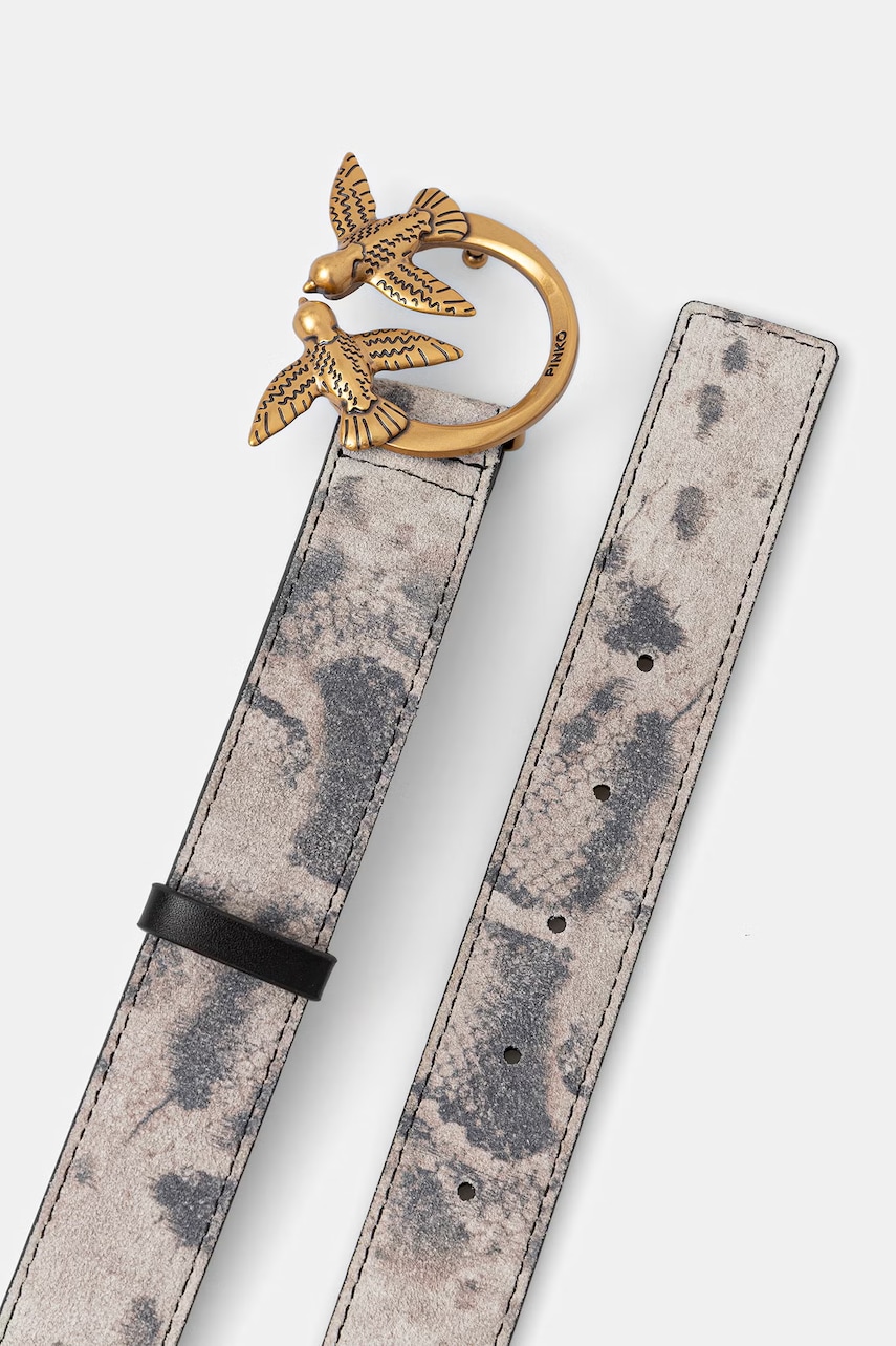 Pinko pásek dámský semišový