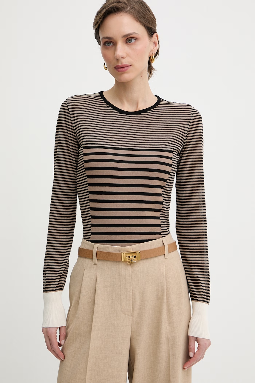 Elisabetta Franchi curea pentru femei, din piele