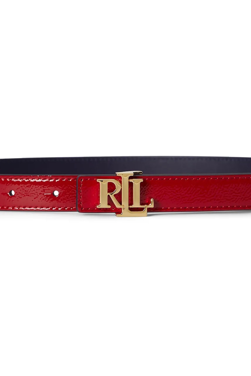 Lauren Ralph Lauren obojstranný opasok dámsky kožený
