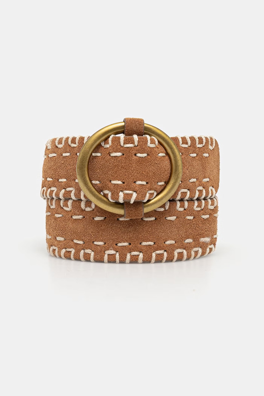 Sessun curea pentru femei, din piele întoarsă