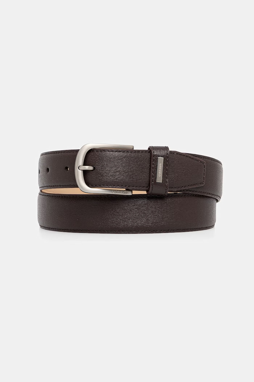 Calvin Klein ζώνη ανδρική δερμάτινη