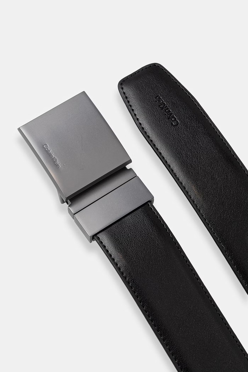 Calvin Klein opasok pánsky kožený
