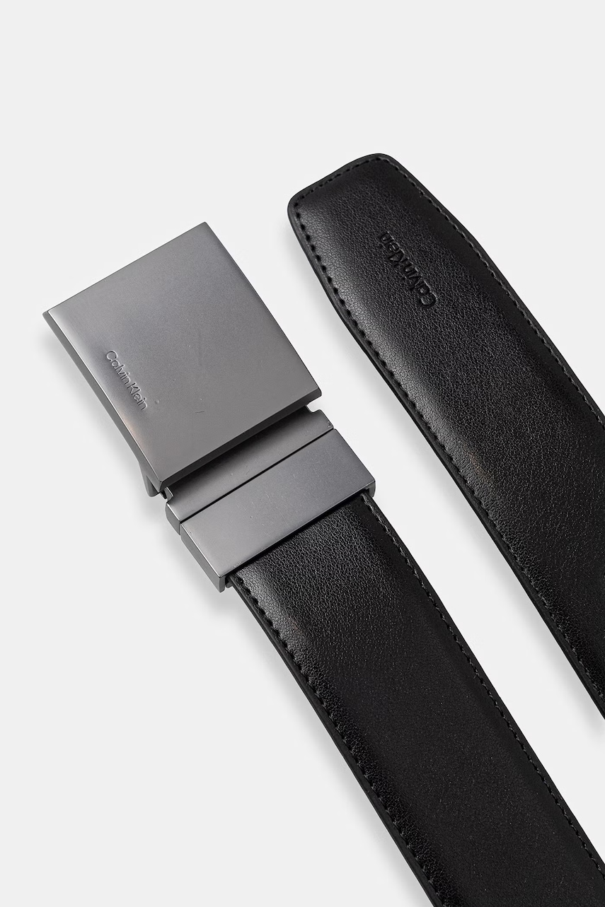 Calvin Klein opasok pánsky kožený