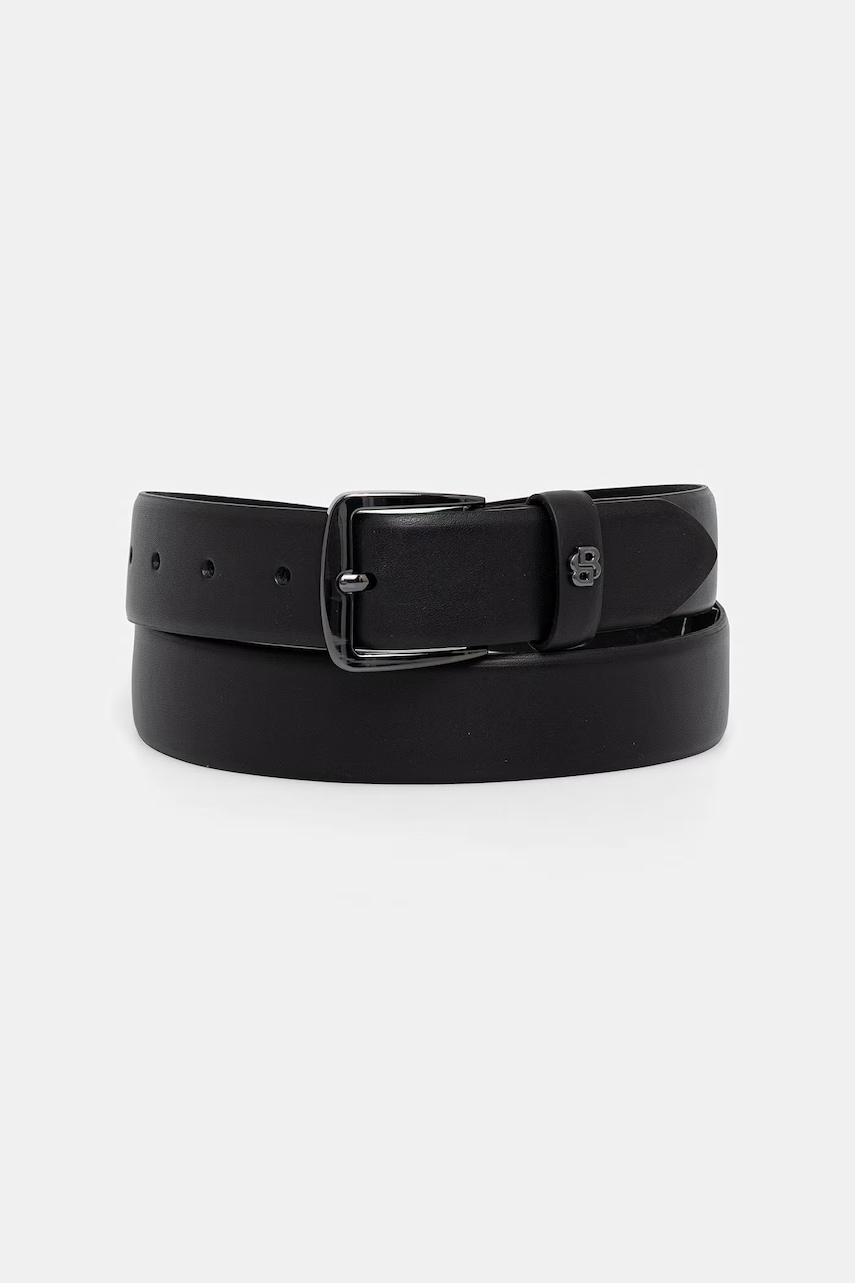 BOSS Ζώνη ανδρική δερμάτινη BB_Sz35