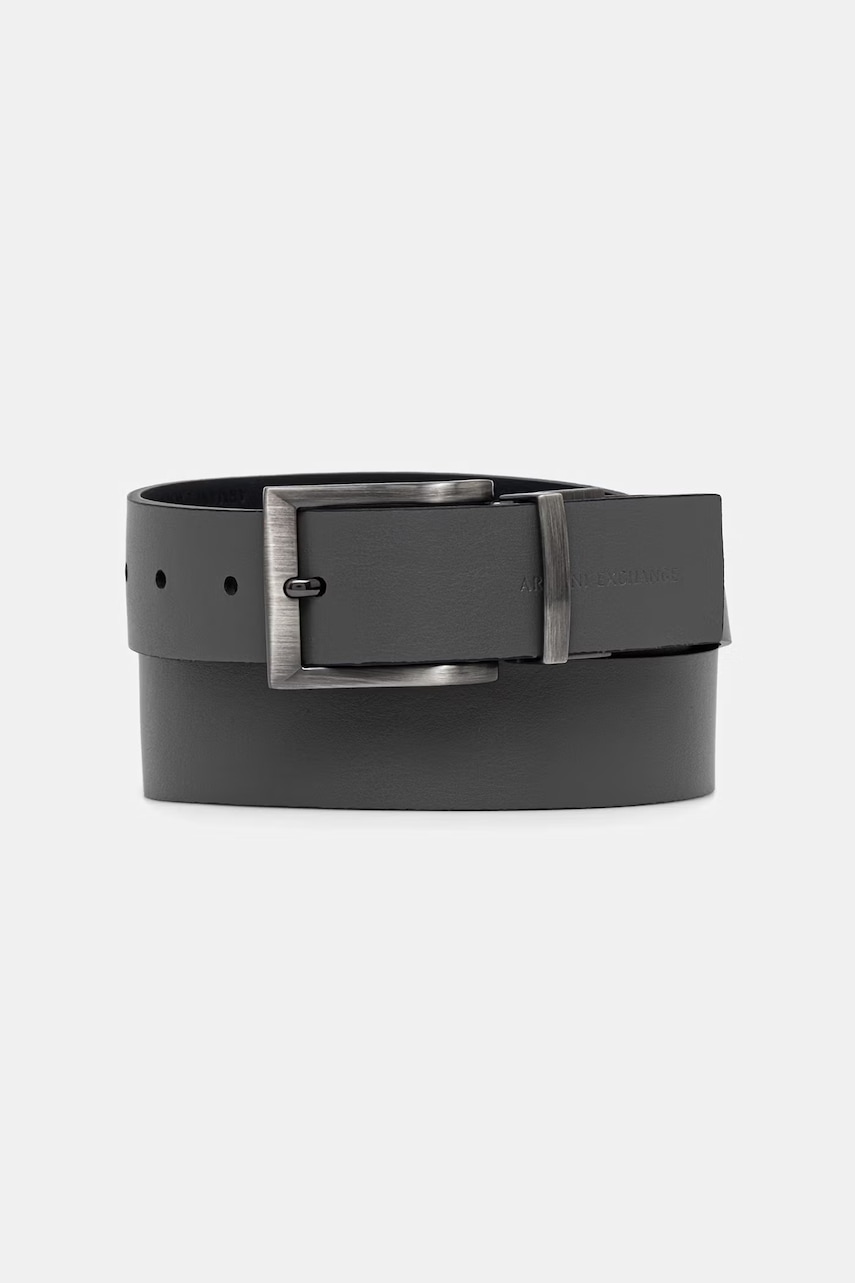 Armani Exchange curea bărbați, din piele