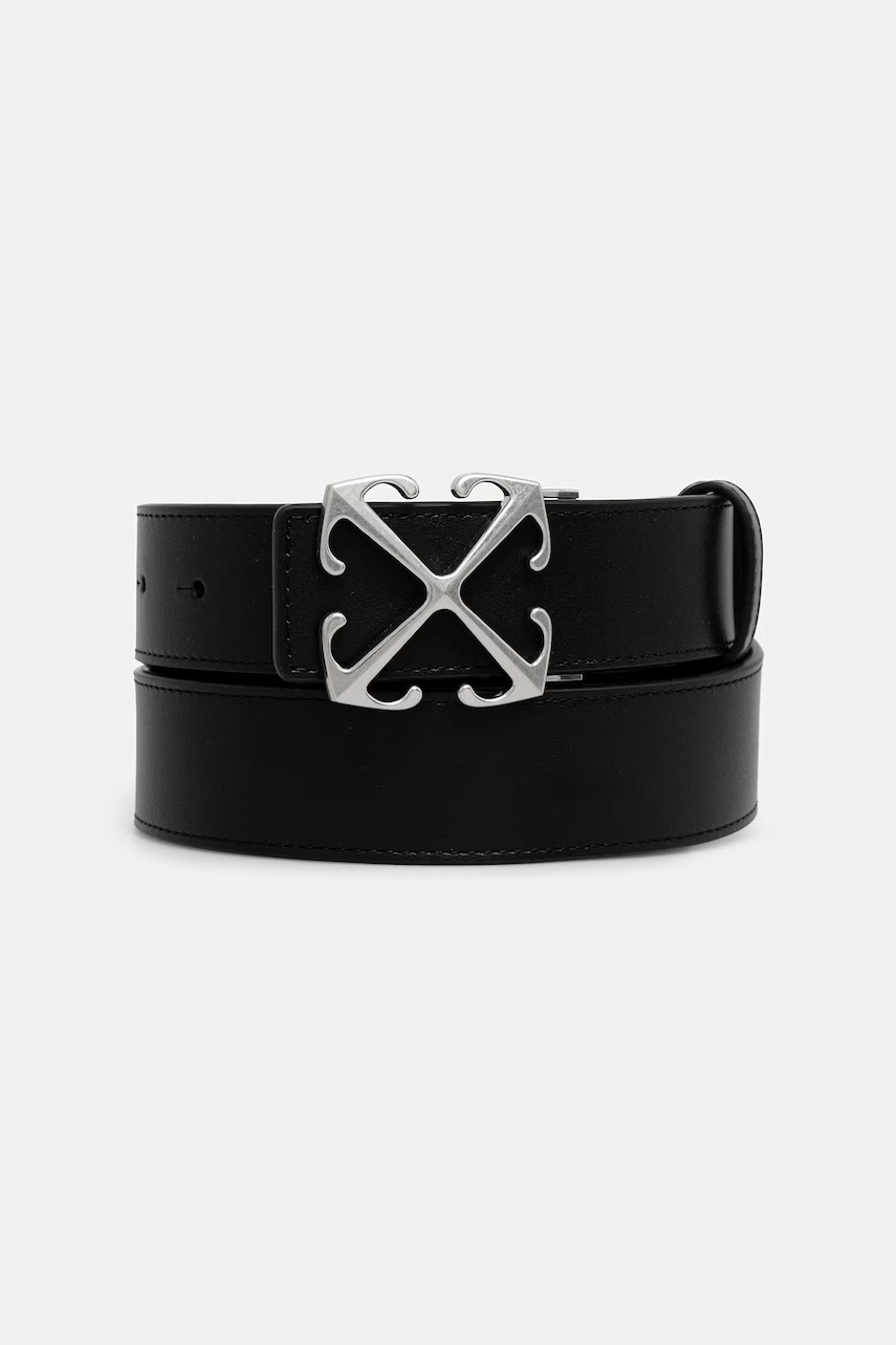 Off-White pasek skórzany męski