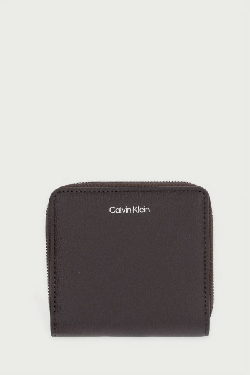 Calvin Klein portfel damski z imitacji skóry