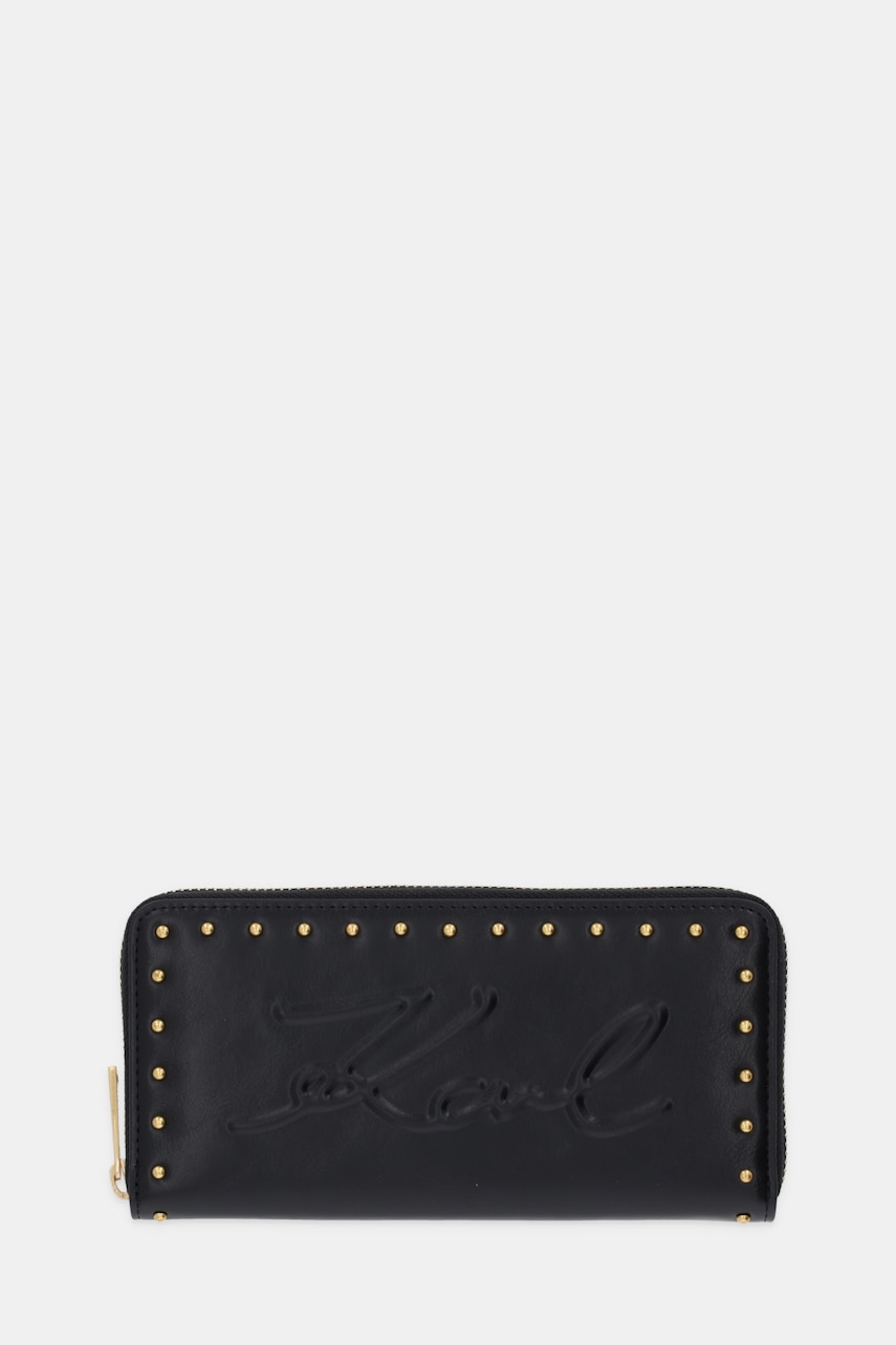 Karl Lagerfeld portofel K/VILLE culoarea negru, B1W32074