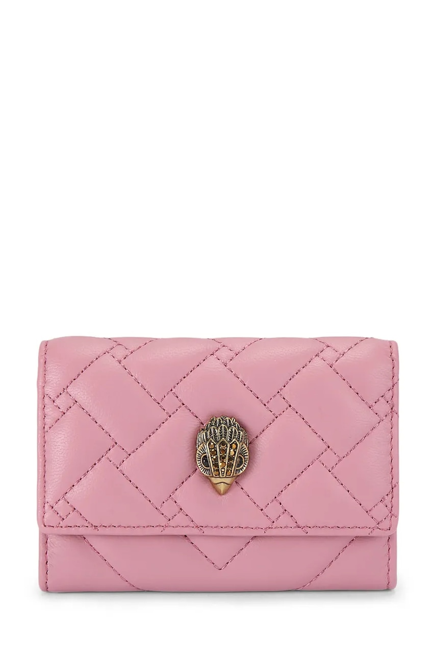 Kurt Geiger London portofel de piele culoarea roz, 5375798109