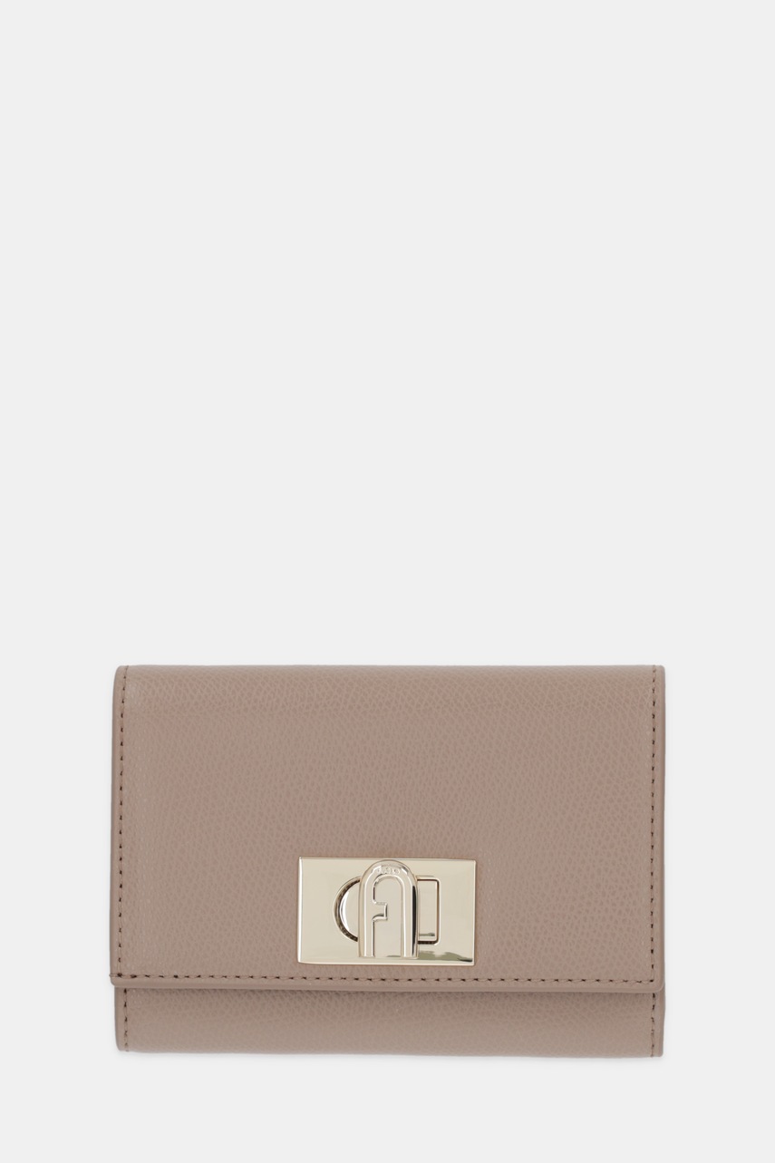 Furla portofel de piele culoarea bej, WP00225 ARE000 1257S