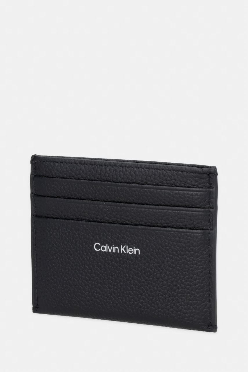 Calvin Klein puzdro na karty dámske kožené