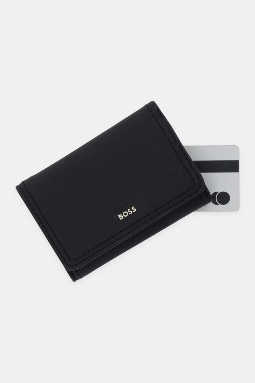 BOSS peňaženka dámska kožená Lenah Flap SM Wallet