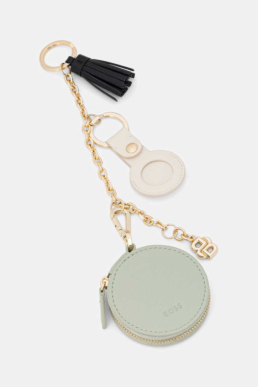 BOSS breloc de damă din piele MULTI CHARMS