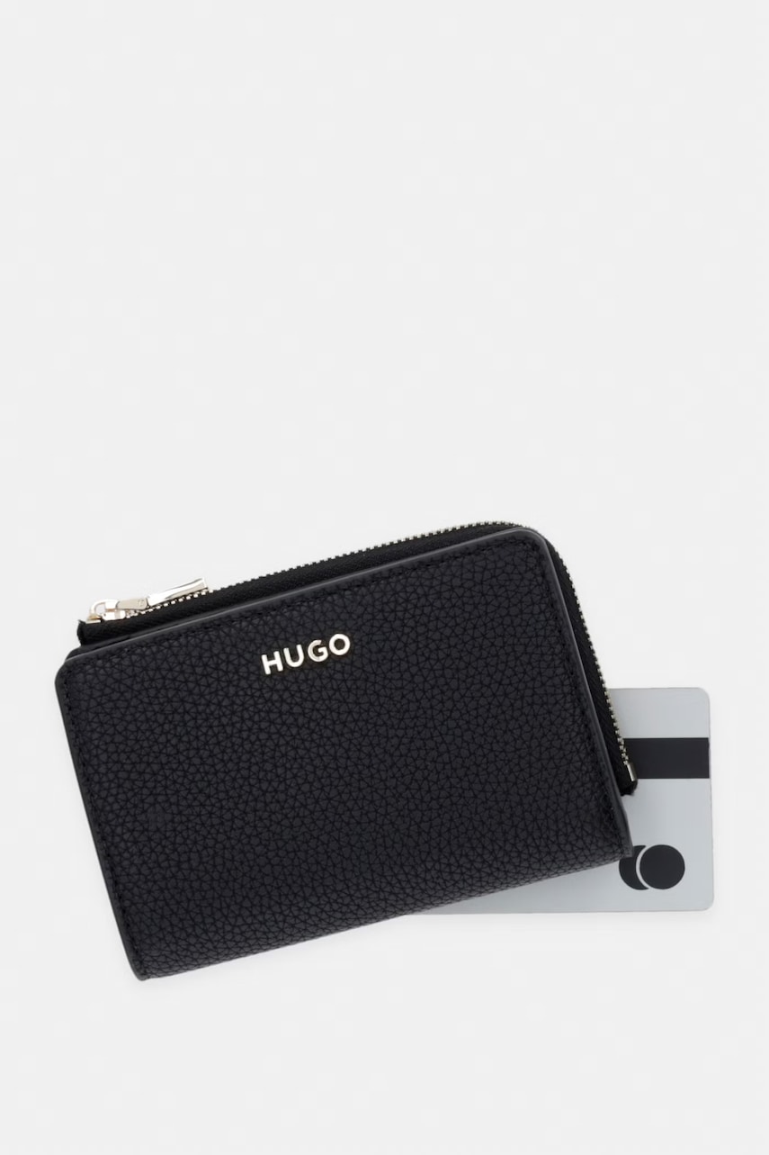 HUGO Peněženka dámská z imitace kůže Orin_Wallet Multi (obrázek 4)