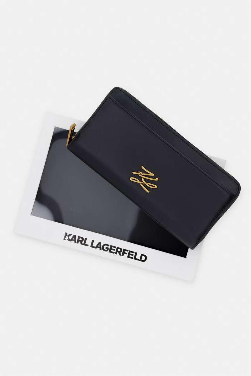 Karl Lagerfeld peňaženka dámska kožená K/AUTOGRAPH