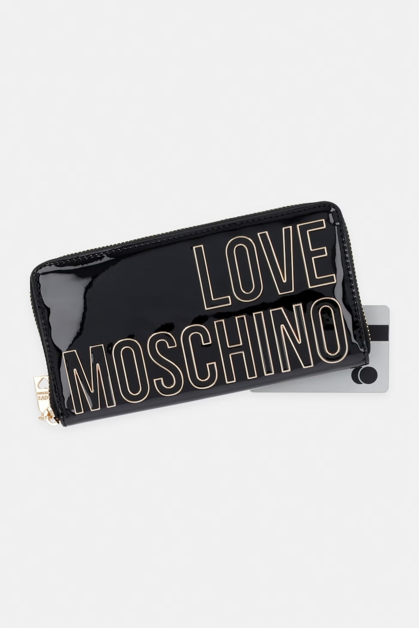 Love Moschino Peňaženka dámska z imitácie kože