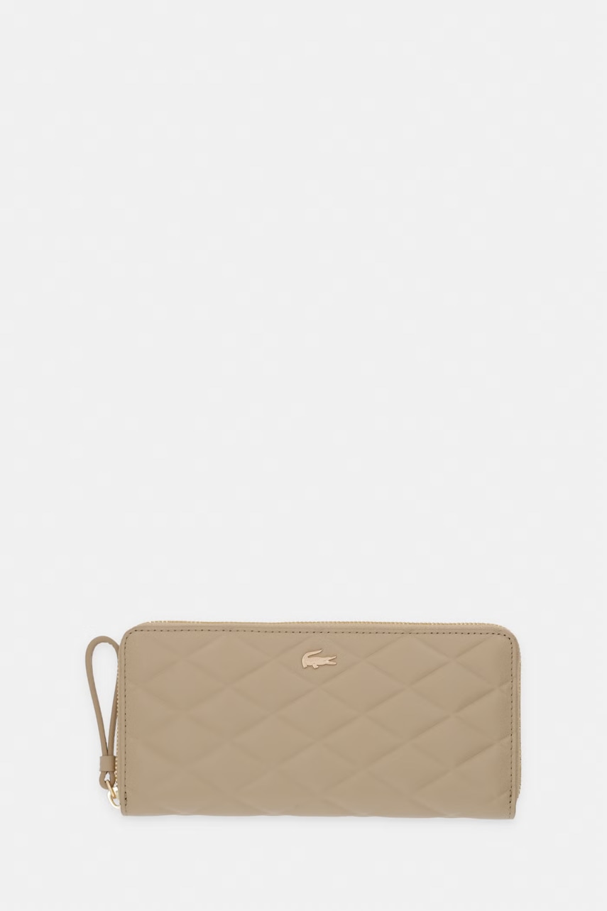 Lacoste portofel RFID pentru femei, din piele