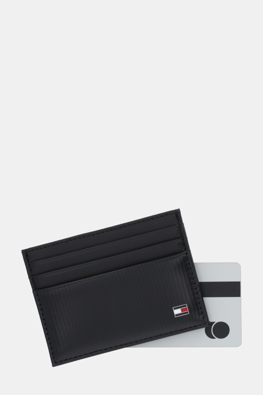 Kožené pouzdro na karty Tommy Hilfiger