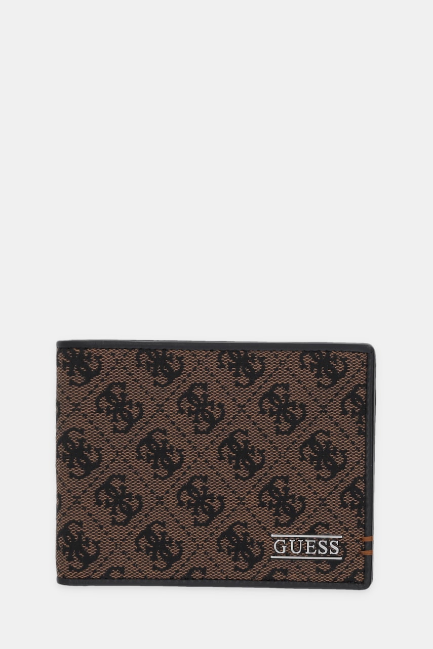 Ανδρικά πορτοφόλια & θήκες guess σε καφε